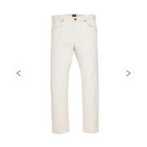Alife/Lee Colored Cotton Twill Pant - White